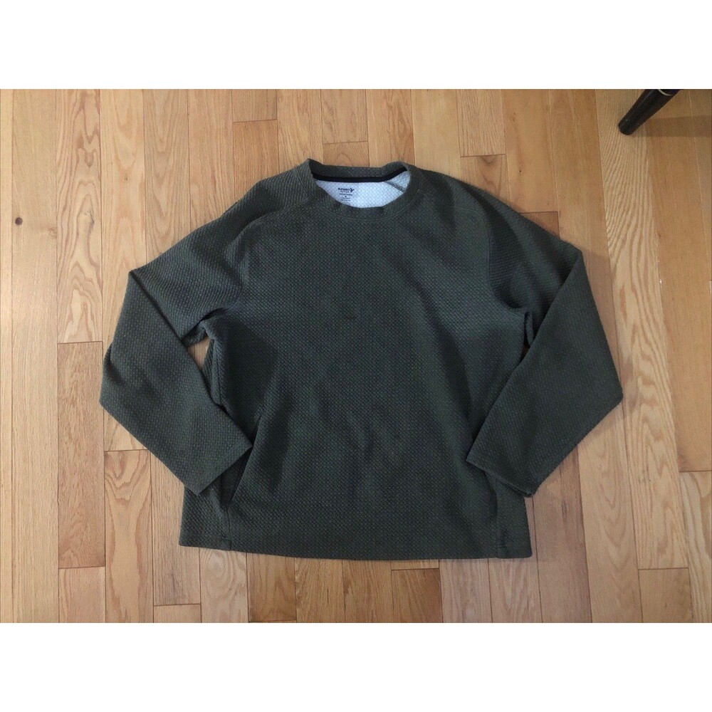 Old‎ Navy Active Dynamic Fleece Green Long Sleeve Pullover XL  with pocket pouch